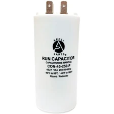 Appli Parts Run Capacitor for electric motors 45 Mfd uF (microfarads) 250VAC Pla