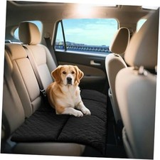 Car Backseat Dog Mat, Comfortable Non-Slip Cushion Suitable 51.2 23.6" Black