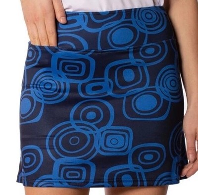 Jupe-short Golftini Eager Eyes Pour Femme – Bleue, Taille XS, Golf, Neuve