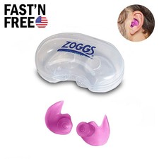 Swimming Surfing Ear Plugs Anti Snore Reusable Comfortable Soft Silicone w/ Case