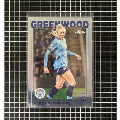 Manchester City 4er Lot Topps Chrome UWCL 24/25 Greenwood Kerolin Layzell Murphy