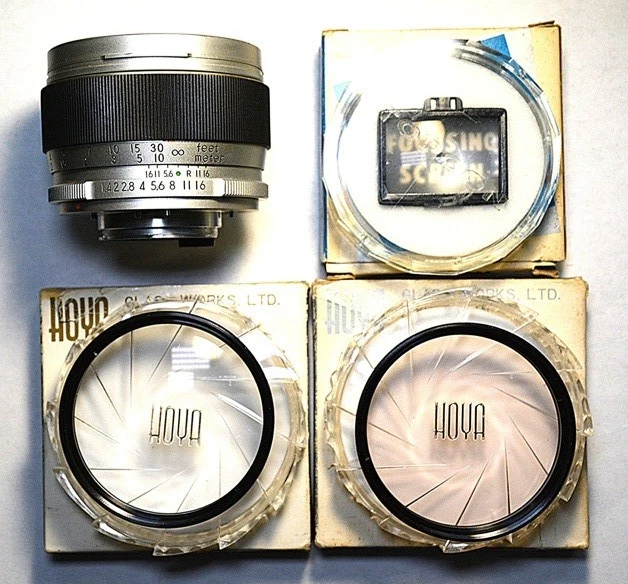 Topcon 58mm f/1.4 Camera Lenses for sale - eBay