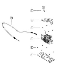 Genuine Mopar Gearshift Knob 5038459AA