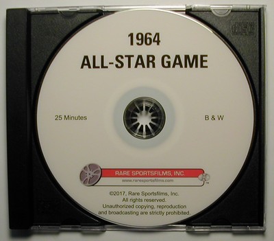 1964 All-Star Game at Shea Stadium, Partial TV broadcast now on DVD!
