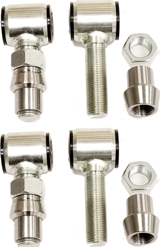 4 Pairs 4 Link Bar Rod End 2" Wide LH & RH 3/4" Thread Bushings 5/8 thru bolt - Bild 5 von 24