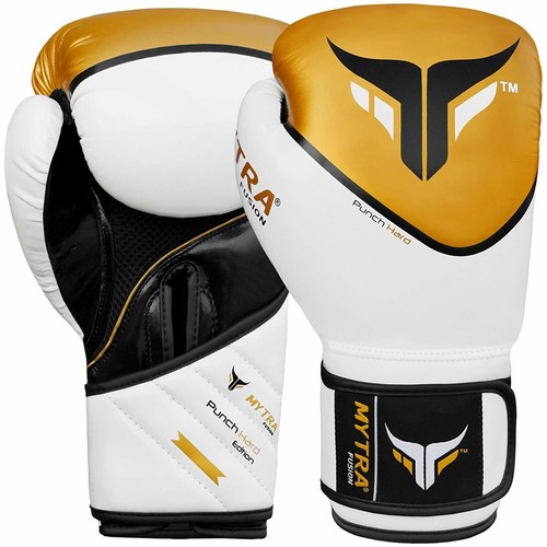 Mytra Fusion Artificial Leather Prime Quality Punching Punch Hard Boxing Gloves - Picture 17 of 24