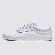 New Vans Old Skool Lowpro Shoes - Triple White (VN000D0EWWW)