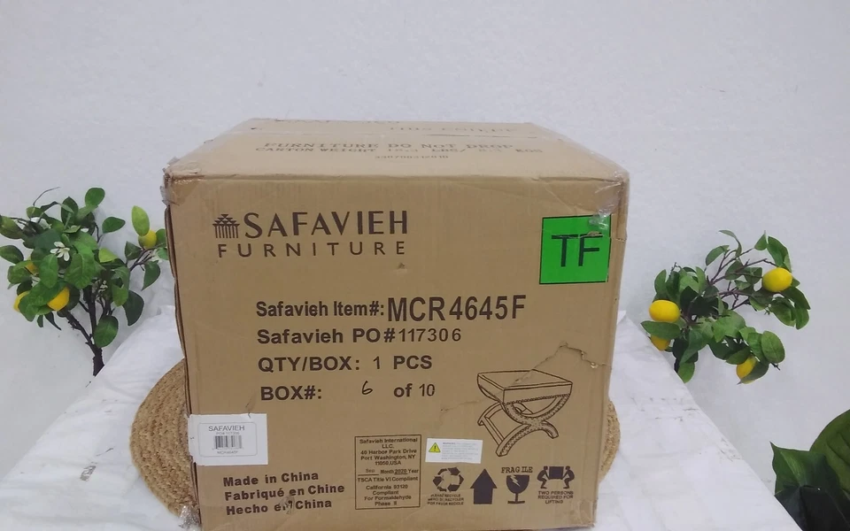 Safavieh Mystic Османские Серебряные Головки Гвоздей, Сниженная Цена 2172707142 MCR4645F - Изображение 4 из 4