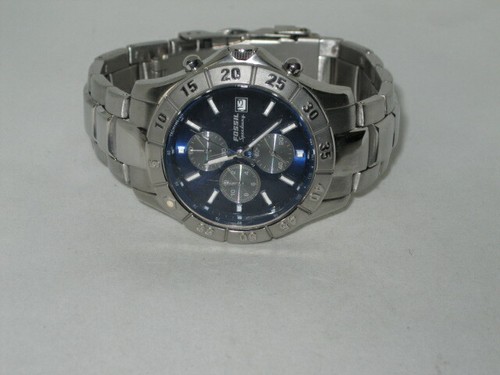 Vintage Fossil Blue Speedway 