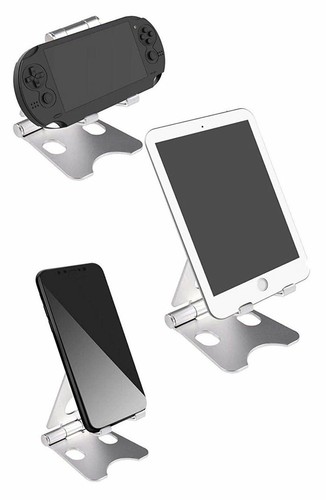 1/2X Cell Phone Aluminum Table Desk Stand Holder Universal For Mobile Phone AUS - Picture 5 of 15