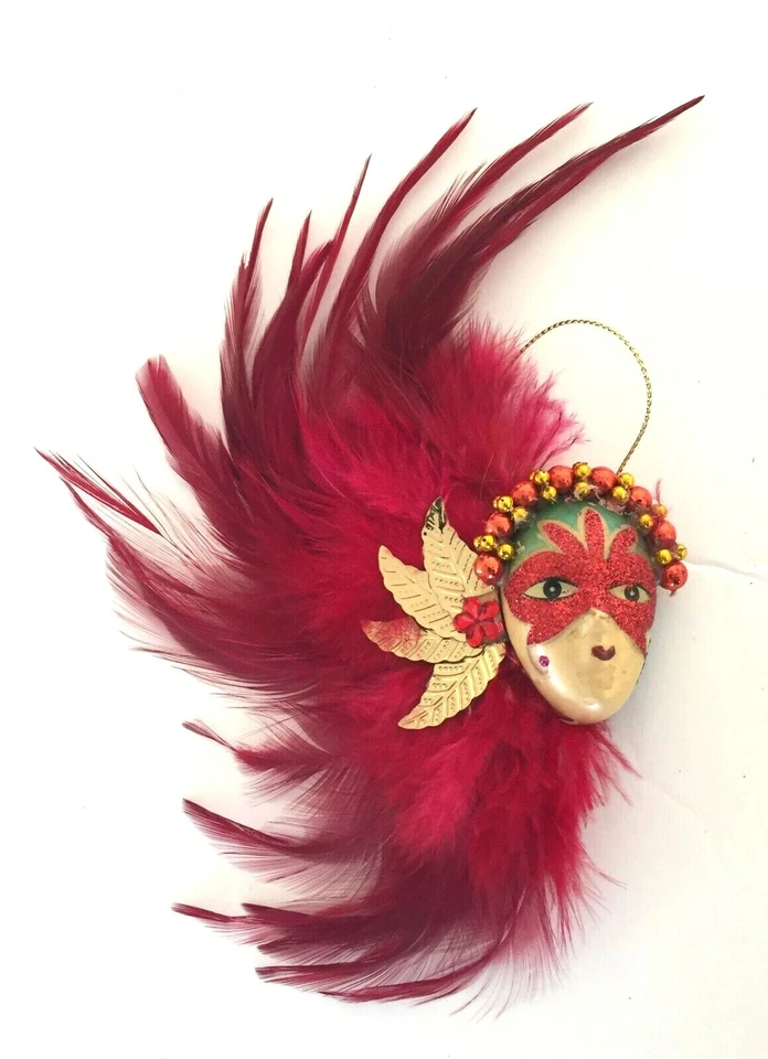 Mardi Gras Refrigerator Décor Magnets Masquerade Venetian Ornament party favor - Image 2 of 4