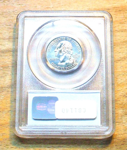 2002-P PCGS Graded MS67 Louisiana State Quarter - Picture 2 of 2