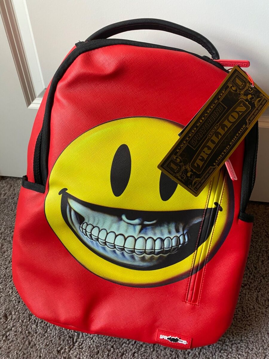 SprayGround smile backpack X Ron English Limited Edition