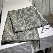 US Military Army ACU Poncho Liner Woobie Blanket - Used Good