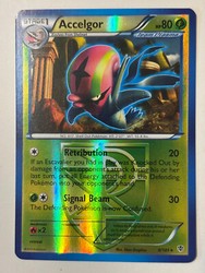 Accelgor 8/101 Plasma Blast Reverse Holo Rare