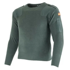 Spanish Army Infantry Commando Sweater Tight Weave Wind Breaking + Insulating