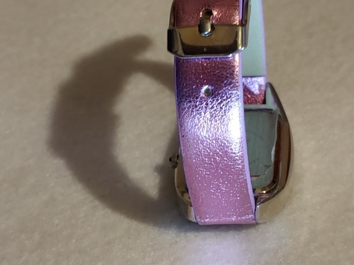 WOMEN'S/JUNIORS DISNEY MINNIE MOUSE WATCH PINK METALLIC BAND MIN175K-new battery - Picture 9 of 16