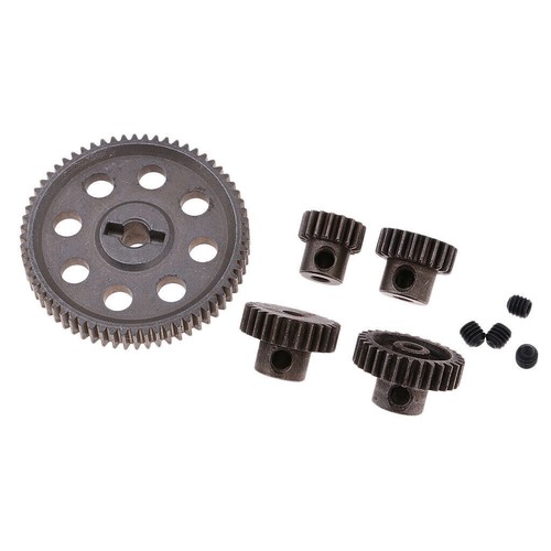 17-64T Metal Spur Differential Gear Motor Pinion Cogs Set for HSP 1/10 RC Cars c - Picture 2 of 11