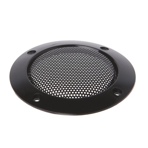 2pcs 2inch Decorative Steel Mesh Circle Speaker Protective Covers Casess - Picture 6 of 7