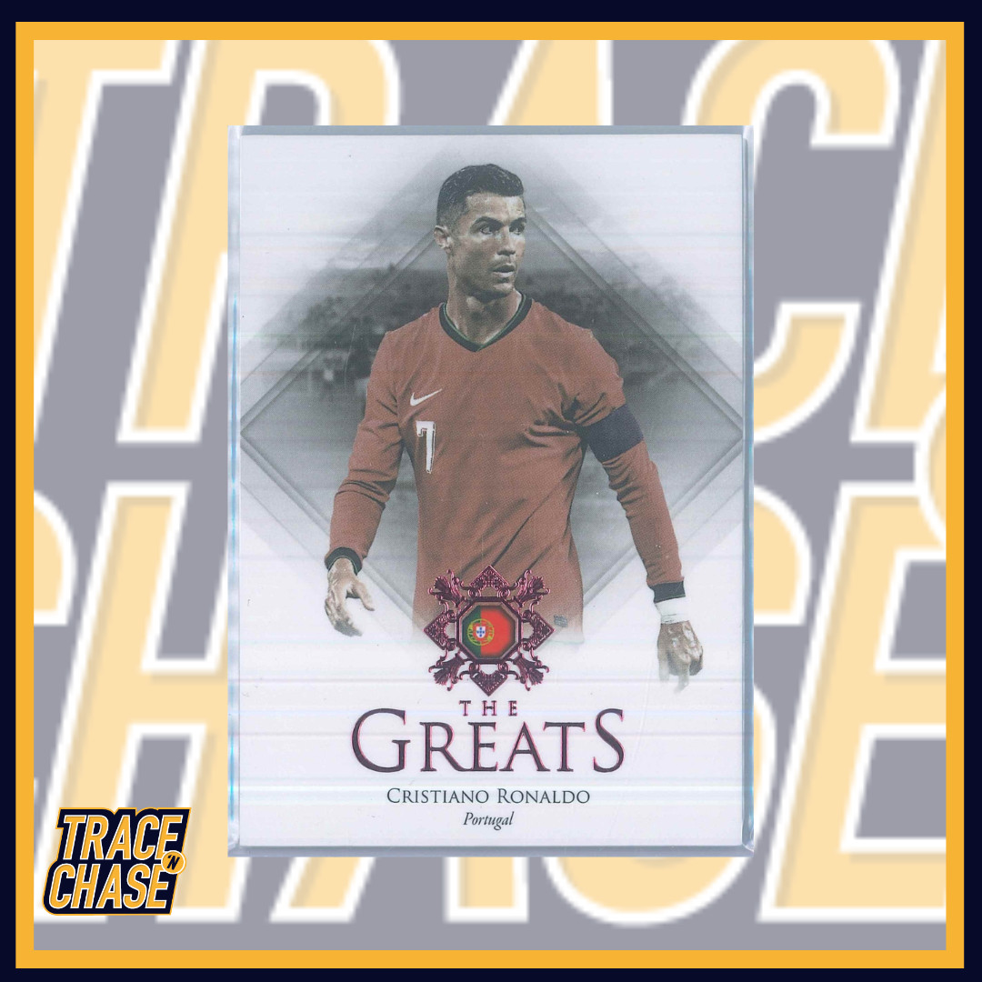 2024 Futera Unique World Football Cristiano Ronaldo The Greats Quartz 03/55 #112