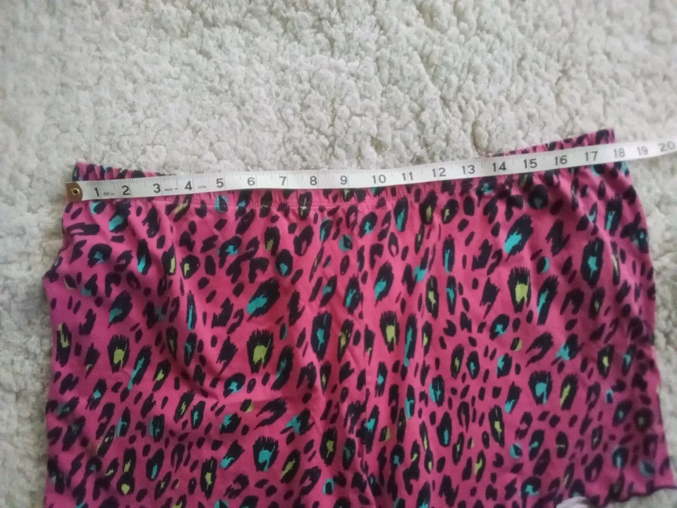 Pantalones cortos para dormir/salón con estampado animal Faded Glory talla XL (16-18) Foto 2 de 4