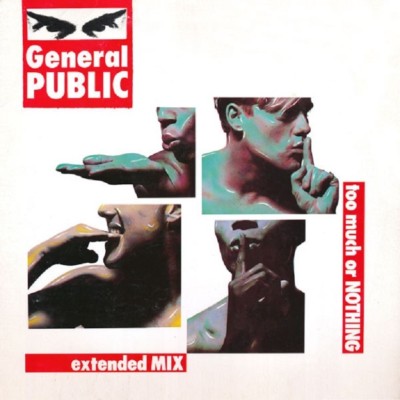 General Public Too Much Or Nothing  5 Mixes Usa 12''