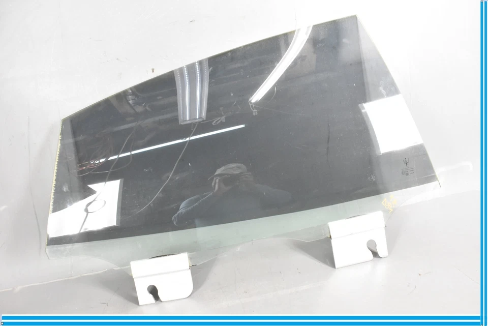 14-20 Maserati Quattroporte janela traseira direita do passageiro lateral vidro automático fabricante de equipamento original - Imagem 2 de 4