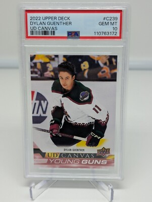 2022-23 Upper Deck Dylan Guenther Young Guns Canvas Rookie RC #C239 PSA 10