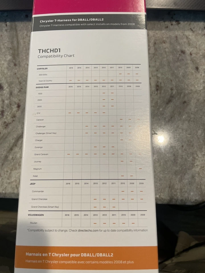 CHRYSLER 300/300C PLUG AND PLAY CONTROLE REMOTO INÍCIO 2009 2010 - Imagem 2 de 3