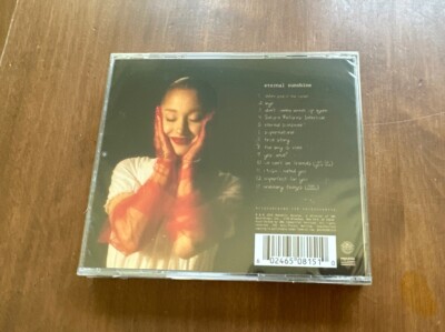 Ariana Grande Eternal Sunshine Signed CD In Hand Short Signature