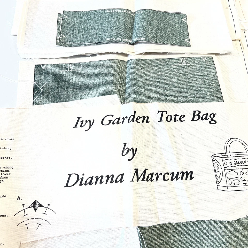 Dianna Marcum Ivy Garden Tote Bag (Already Cut Panels) 15 1/2"H X 13 1/2"W - Image 2 of 4