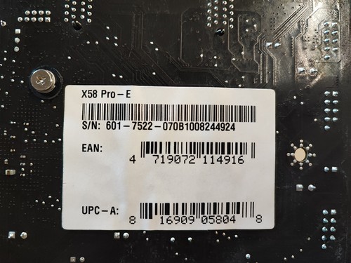 MSI X58 PRO-E - LGA1366 - mit I/O Shield - MS-7522 V3.1 - Bild 11 von 11