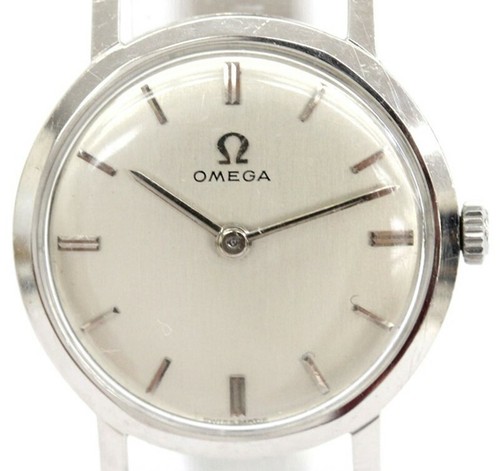 OMEGA Geneva Antique Platinum Vintage 