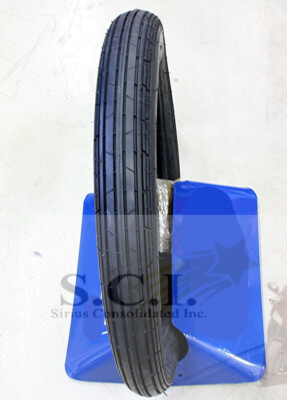 KAWASAKI EX500 DOT 4 PLY H-RATED TUBE TYP RIBBED FRONT DURO TIRE 3.00X16 3.00-16