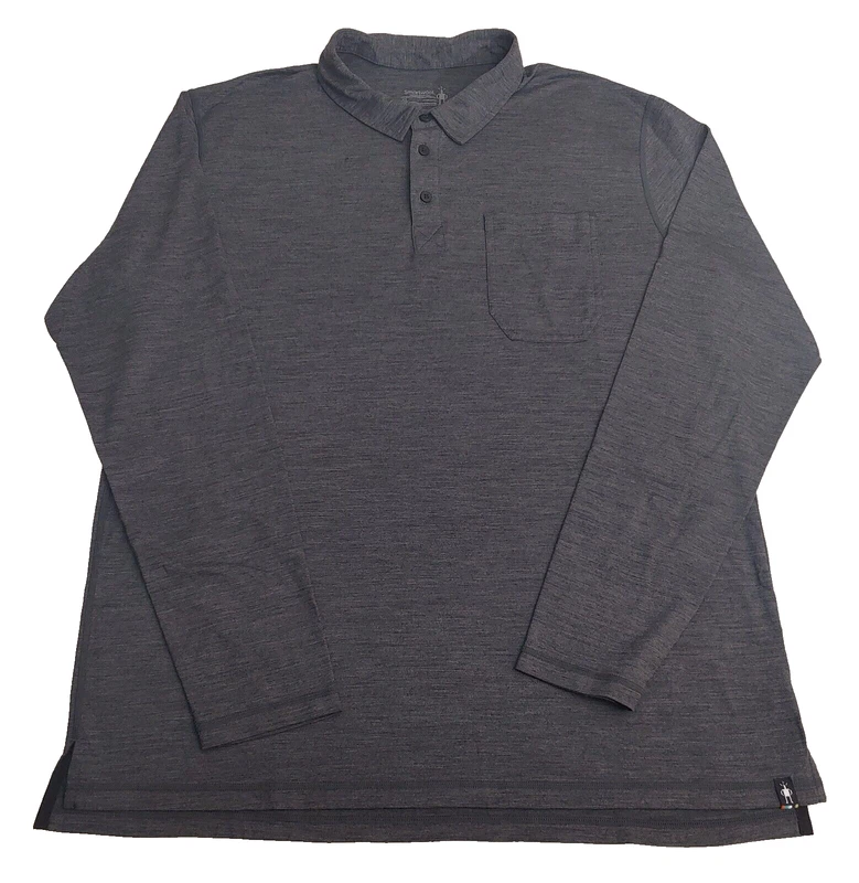 smartwool merino sport 150 long sleeve polo pullover shirt