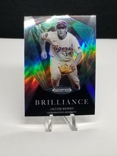 2022 Prizm Draft Picks JACOB BERRY Brilliance Silver Prizm #BR-JB