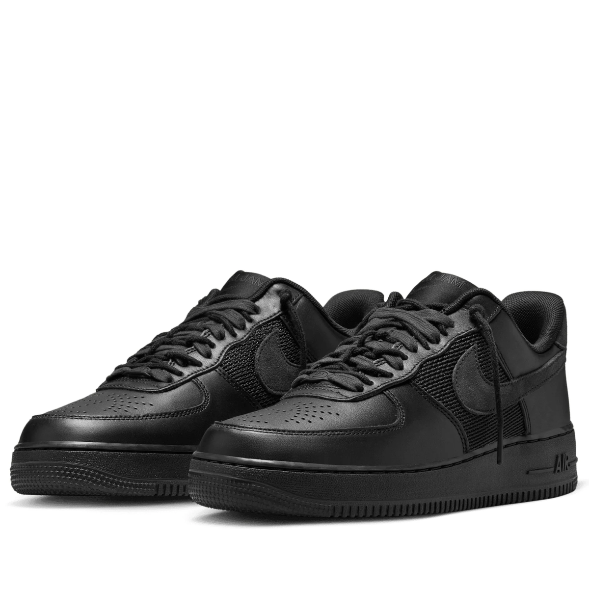 NEW NIKE AIR FORCE 1 LOW SLAM JAM BLACK OFF NOIR DX5590 001 SIZE 4