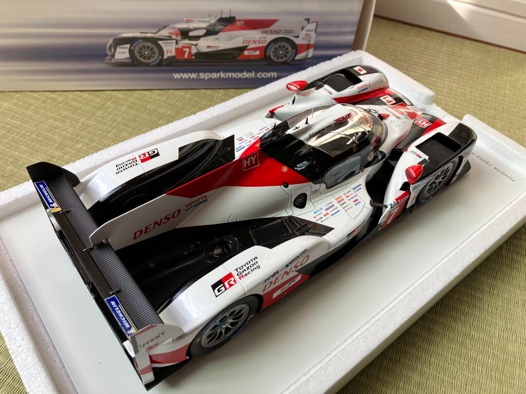 1/18 Spark Toyota TS050 Hybrid Gazoo Racing Le Mans 24H 2019