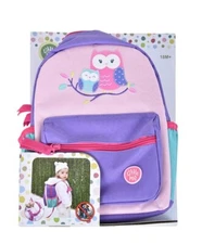 Little Me Owl Backpack Harness Toddler Leash Girls 18- 36 Months