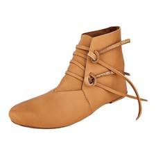 Mittelalter Schuhe wendegenäht Herren u Damen Wendeschuhe Reenactment Stiefel