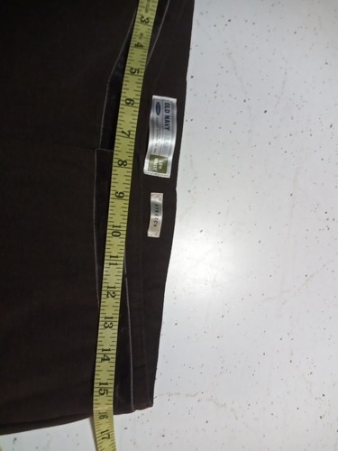 Women's Old Navy Stretch Low Waist Brown Wide Leg Pants Size 8 - Picture 3 of 9