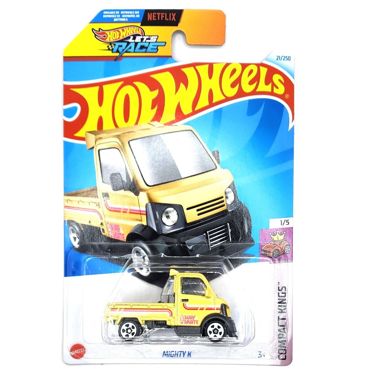 Hot Wheels Yellow Mighty K Kids Model Diecast Toy Car Hot Wheels Yellow Mighty K Kids Model Diecast Toy Car