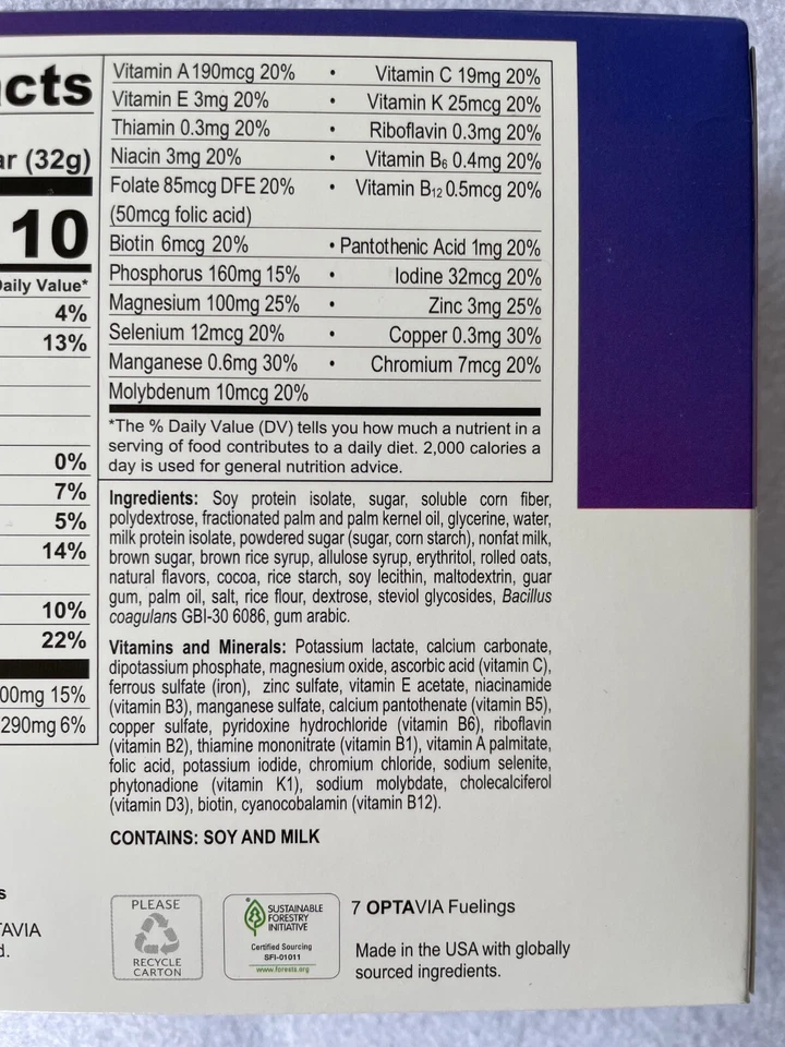 Optavia Chocolate Campfire S'mores Crisp Bar - 7 Bars - New - Exp 2/28/26 - Image 3 of 4