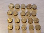 SUPERBE  LOT DE 200  PIECES DE 20 CENTIMES MARIANNE - 1967 - 1997 -