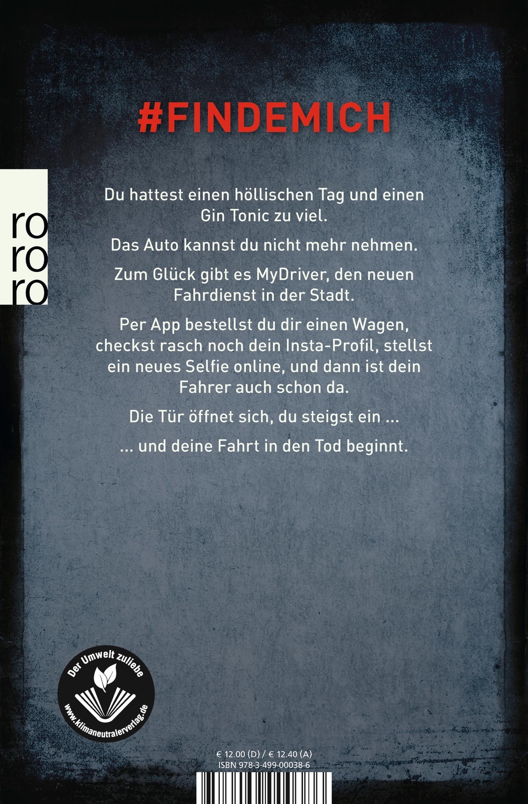 Thumbnail - Der Fahrer | Hamburg-thriller | Andreas Winkelmann | Taschenbuch |
