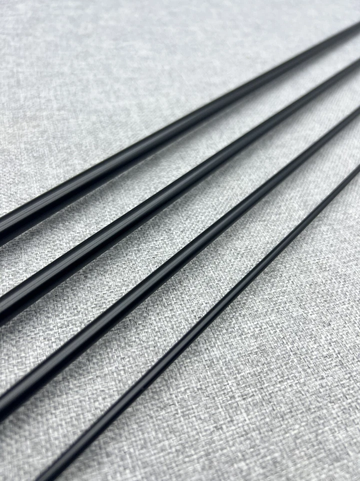 4-pc. Rainshadow Revelation fly rod blanks in Satin Black. Many sizes to choose! - Image 4 of 4