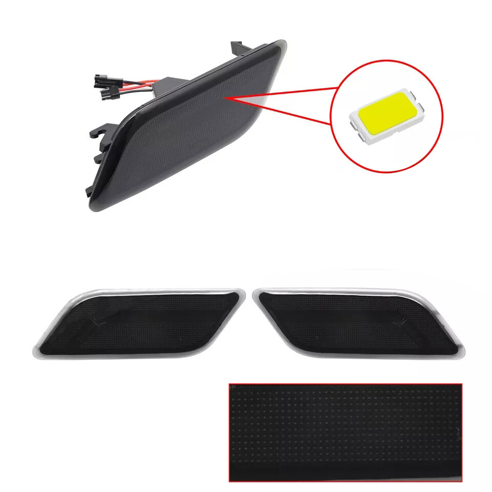 Front Left Driver Side Bumper Side Marker Light 2078200321 Fits Mercedes W207