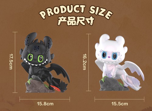 POPMART THE MONSTERS How To Train Your Dragon LABUBU Blind Box Random Figure 1pc - Picture 10 of 16