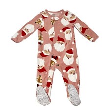Carter's Santa Claus Fleece Sleeper PJs Size 18m
