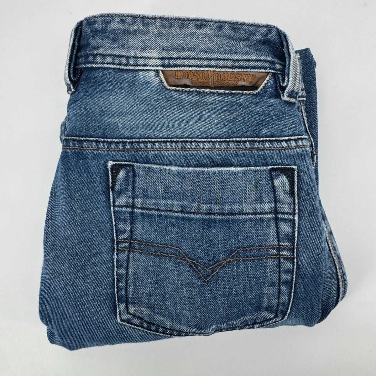 Diesel SAFADO-X - Straight leg jeans - dark-blue denim/donkerblauw